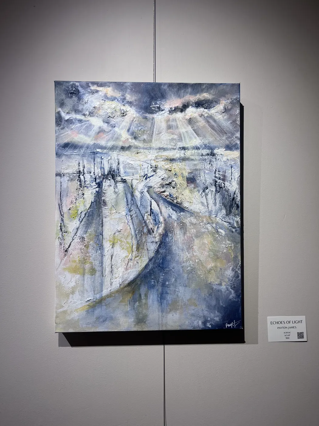 Art on the walls at The Common Cup